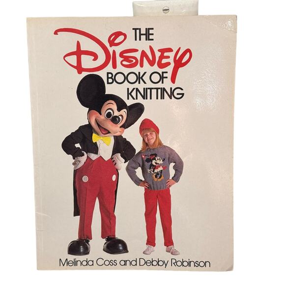 Disney Other - The Disney Book of Knitting by Coss & Robinson 1989